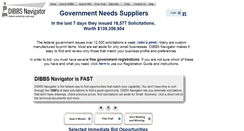 Desktop Screenshot of dibbsnav.com